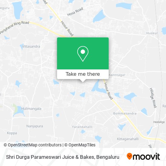 Shri Durga Parameswari Juice & Bakes map