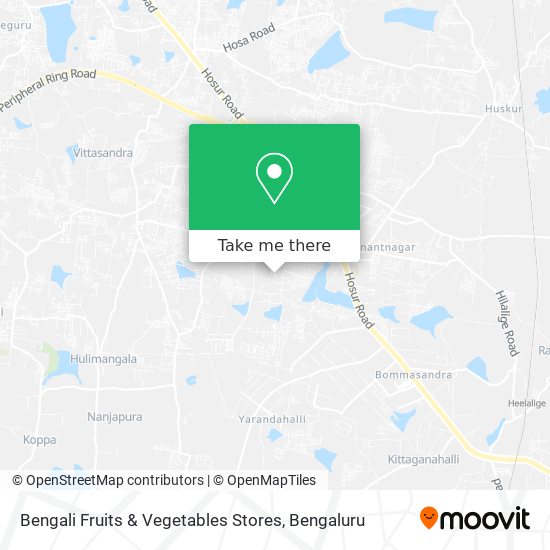 Bengali Fruits & Vegetables Stores map