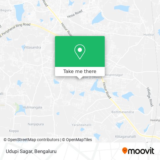 Udupi Sagar map