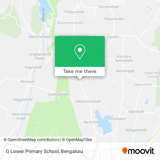 G Lower Primary School map