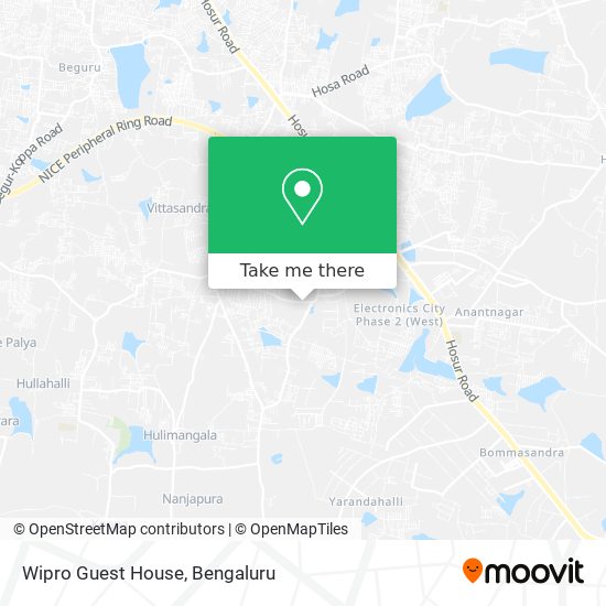 Wipro Guest House map