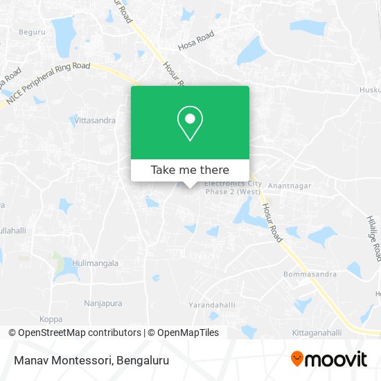 Manav Montessori map