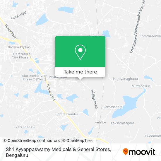 Shri Ayyappaswamy Medicals & General Stores map