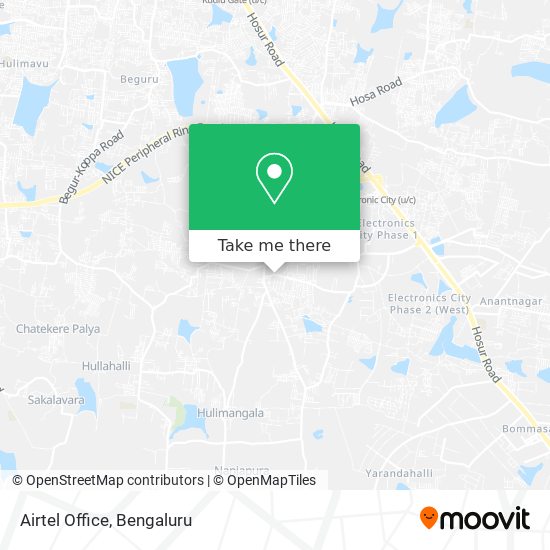 Airtel Office map