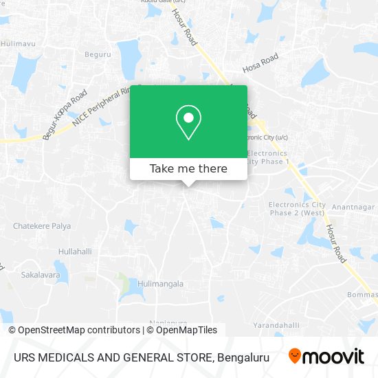 URS MEDICALS AND GENERAL STORE map