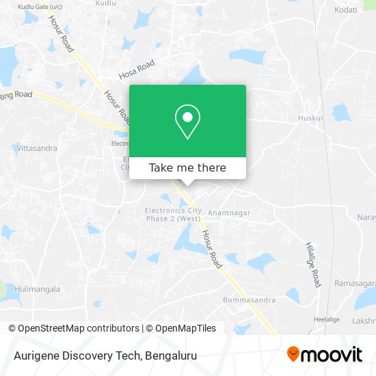 Aurigene Discovery Tech map