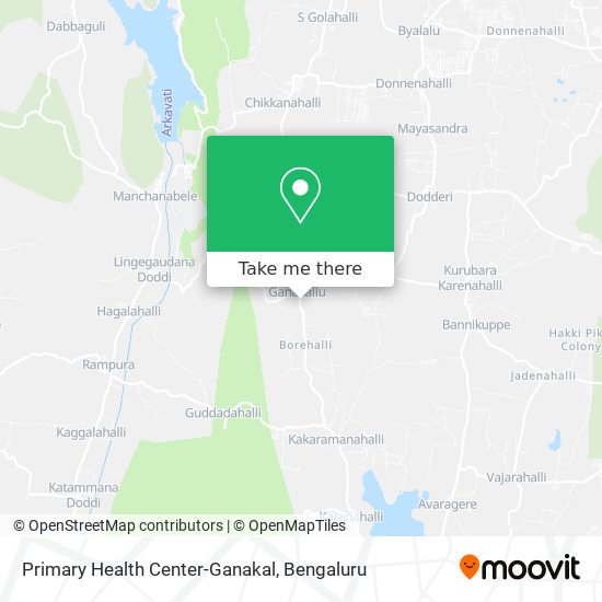 Primary Health Center-Ganakal map