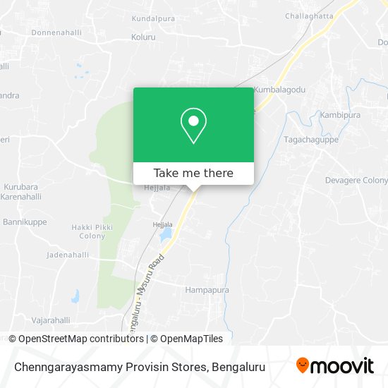 Chenngarayasmamy Provisin Stores map