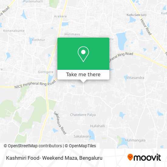 Kashmiri Food- Weekend Maza map