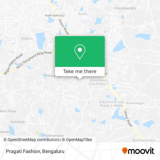 Pragati Fashion map