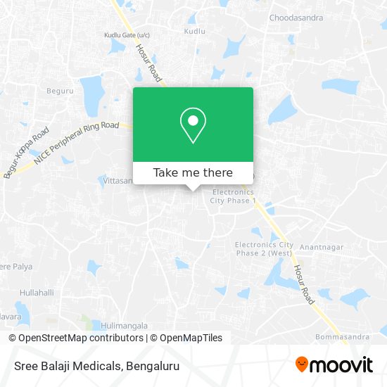 Sree Balaji Medicals map