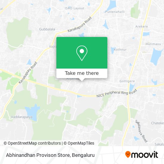 Abhinandhan Provison Store map