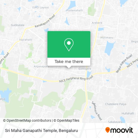 Sri Maha Ganapathi Temple map