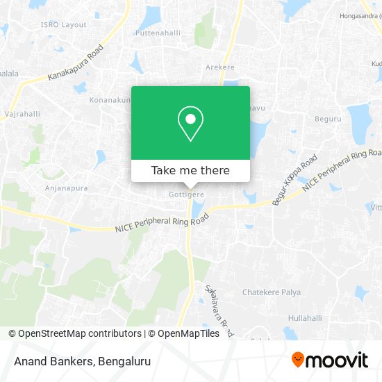 Anand Bankers map
