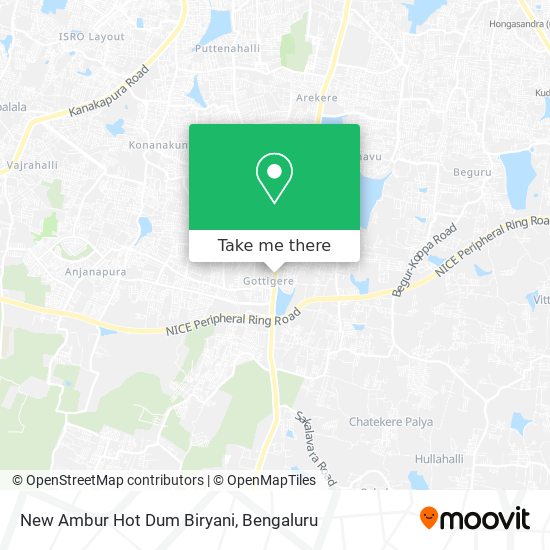 New Ambur Hot Dum Biryani map