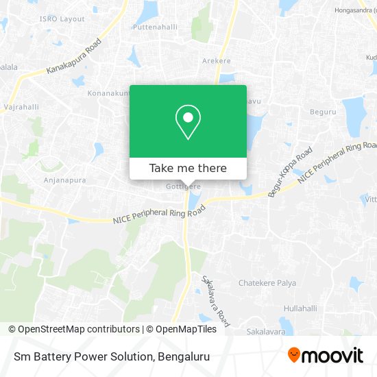 Sm Battery Power Solution map