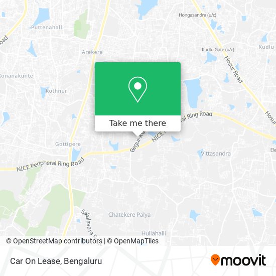 Car On Lease map