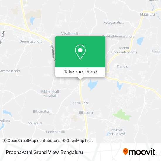 Prabhavathi Grand View map