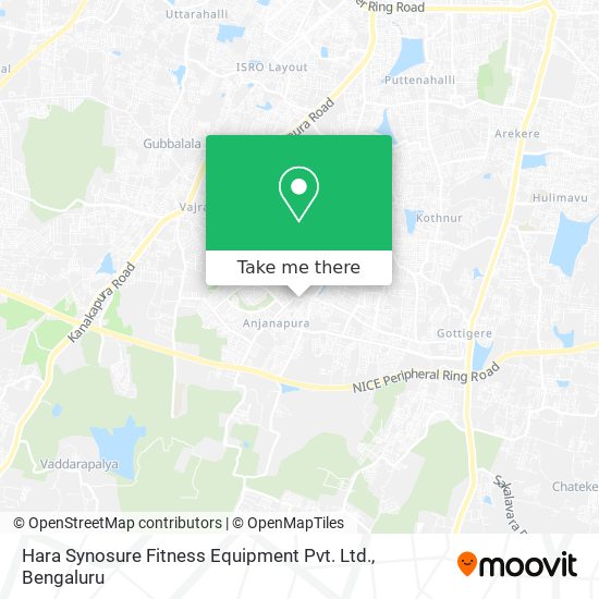 Hara Synosure Fitness Equipment Pvt. Ltd. map