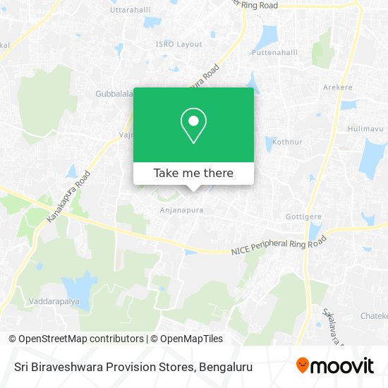 Sri Biraveshwara Provision Stores map