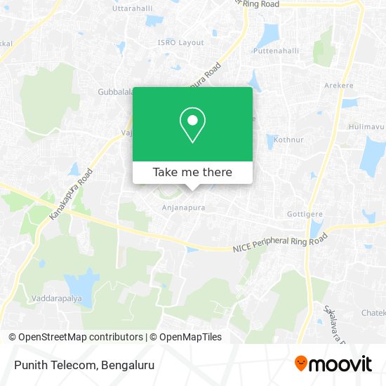 Punith Telecom map