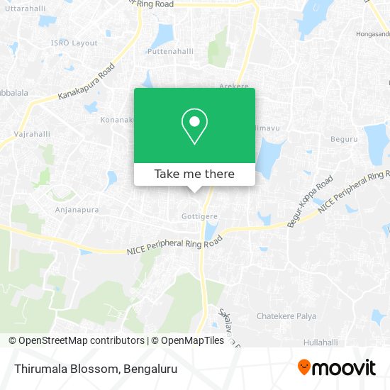 Thirumala Blossom map