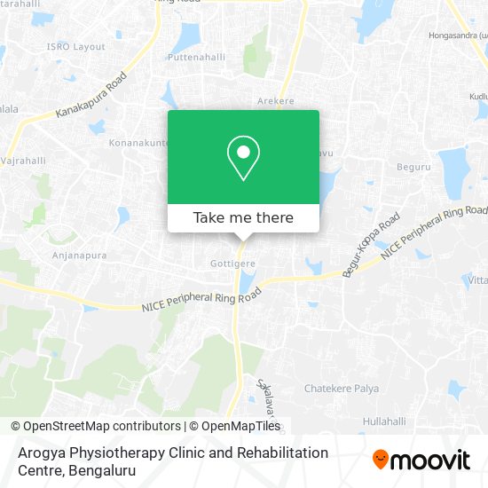Arogya Physiotherapy Clinic and Rehabilitation Centre map