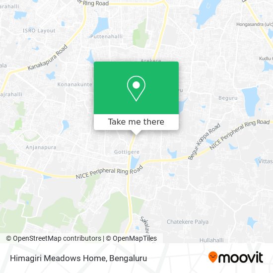 Himagiri Meadows Home map