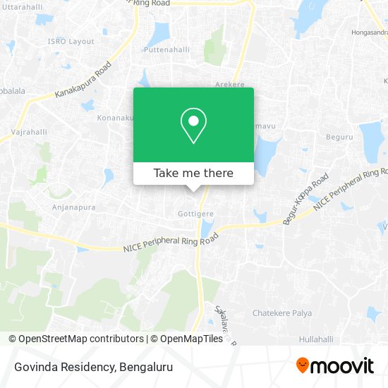 Govinda Residency map