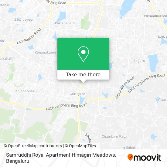 Samruddhi Royal Apartment Himagiri Meadows map