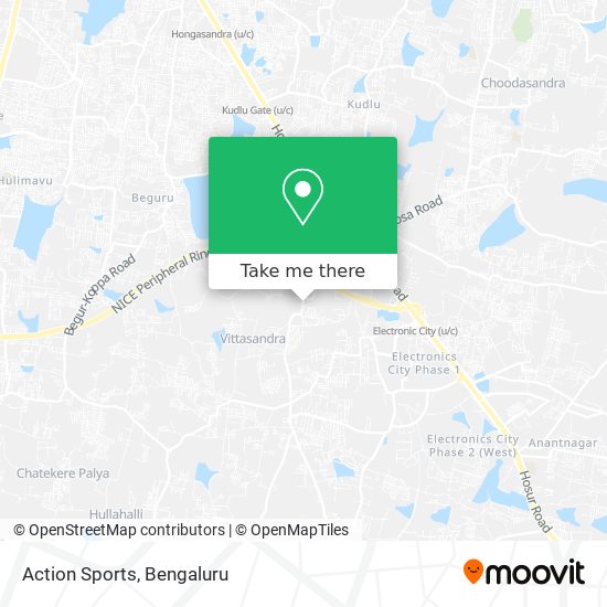 Action Sports map