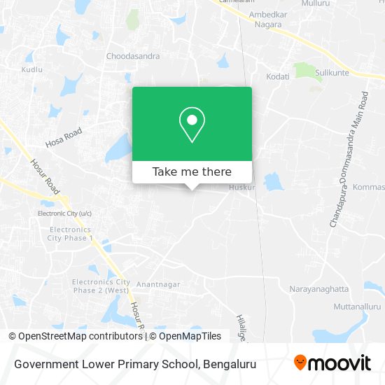 Government Lower Primary School map