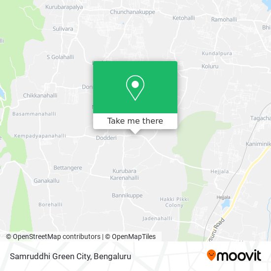 Samruddhi Green City map