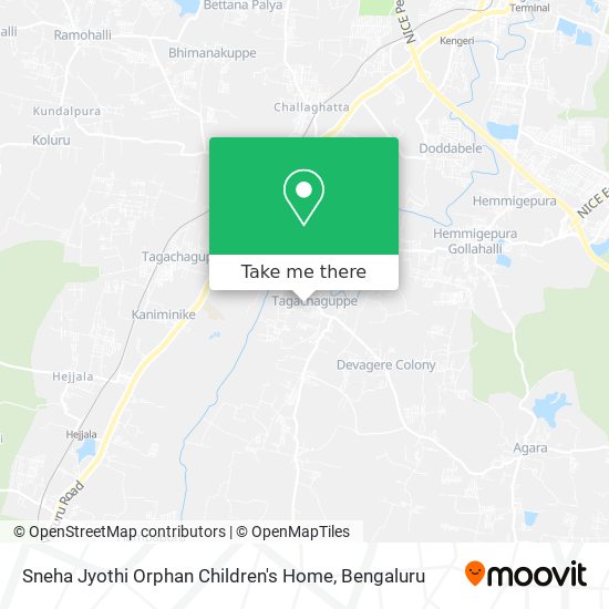Sneha Jyothi Orphan Children's Home map