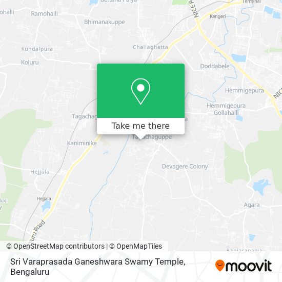 Sri Varaprasada Ganeshwara Swamy Temple map