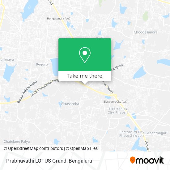 Prabhavathi LOTUS Grand map