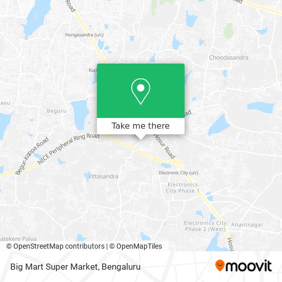 Big Mart Super Market map