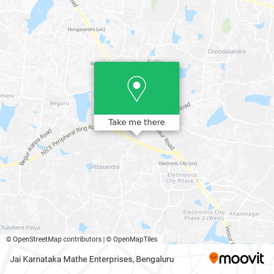 Jai Karnataka Mathe Enterprises map