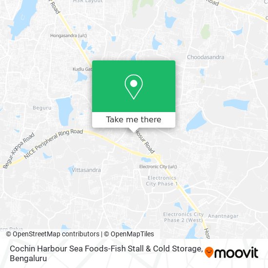 Cochin Harbour Sea Foods-Fish Stall & Cold Storage map