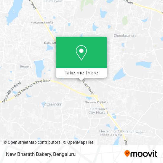 New Bharath Bakery map