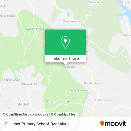 G Higher Primary School map
