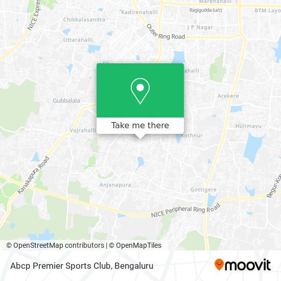 Abcp Premier Sports Club map