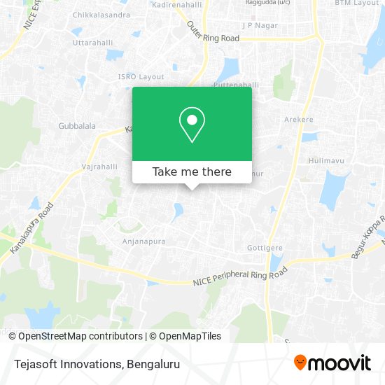 Tejasoft Innovations map