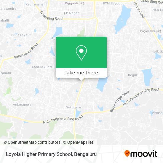 Loyola Higher Primary School map