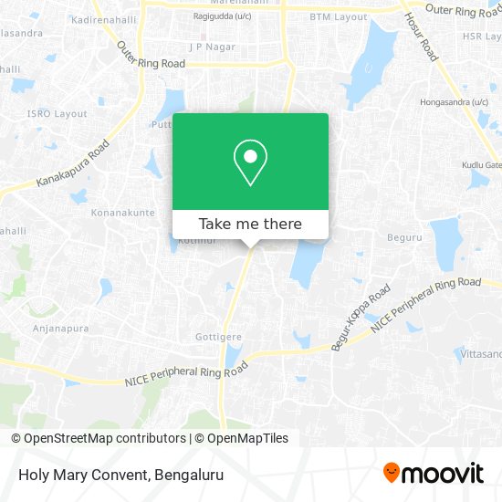 Holy Mary Convent map