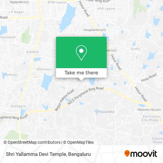 Shri Yallamma Devi Temple map