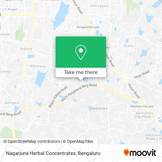 Nagarjuna Herbal Concentrates map