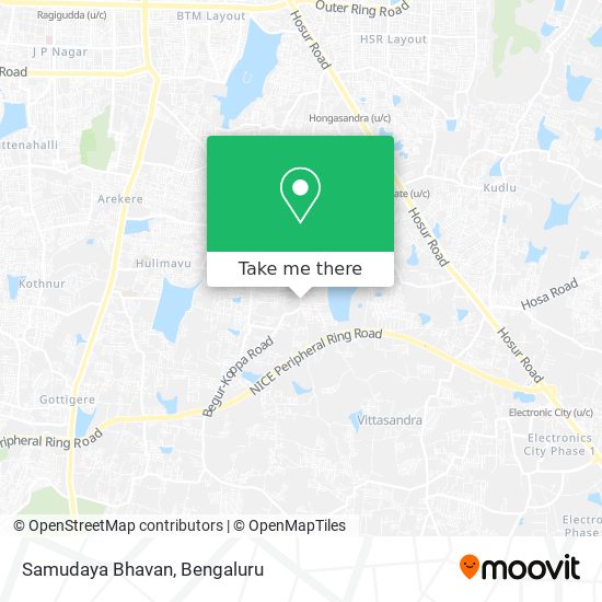 Samudaya Bhavan map
