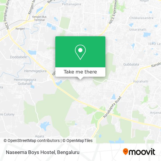 Naseema Boys Hostel map