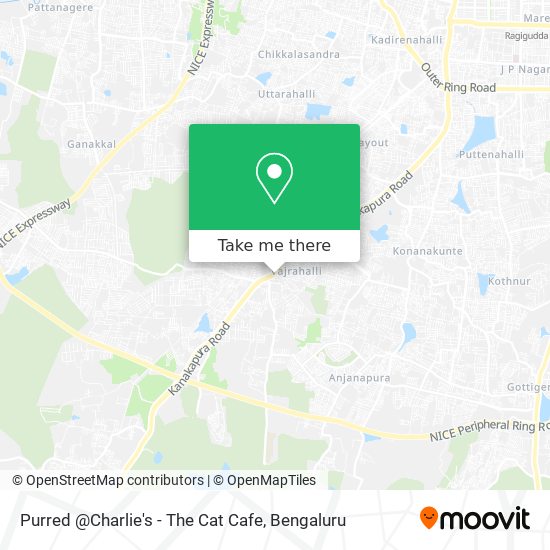 Purred @Charlie's - The Cat Cafe map